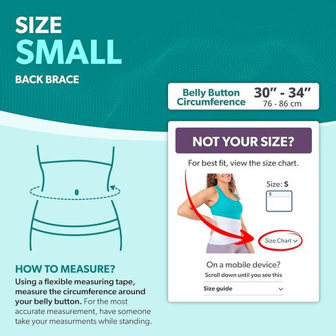 BraceAbility Plus Size 3XL دعامة الظهر لعلاج السمنة - XXXL حزام دعم قطني كبير وطويل للسمنة وآلام أسفل الظهر لدى الرجال والنساء ذوي الوزن الزائد أو الثقيل أو الزائد (يناسب 55 "-61") in Kuwait