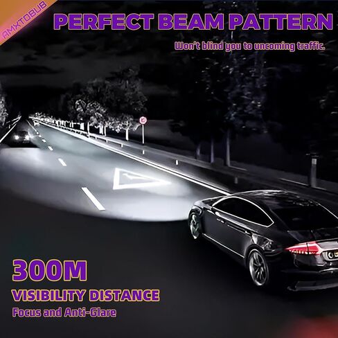 لمبات الإضاءة سيدان هوندا أكورد 2006-2007 و2008-2012، 9005 شعاع عالٍ 9006 شعاع منخفض H11 مجموعة مصابيح لوحة ترخيص ضوء الضباب، 8 قطع in Kuwait