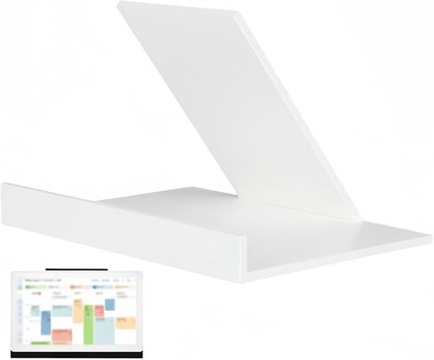 حامل لتقويم Skylight بحد أقصى 27 بوصة، قاعدة تثبيت مكتبية بدون مثقاب، بديل للتركيب على الحائط، حامل ثابت لعرض التقويم الرقمي (أسود) in Kuwait