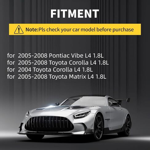 جسم خانق إلكتروني مناسب لسيارة Pontiac Vibe 2005 2006 2007 2008 L4 1.8L، Toyota Corolla 2004-2008، Matrix 2005-2008 S20034، 977-336، TB1070، TBT007 in Kuwait