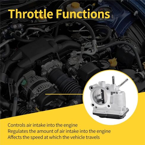 جسم خانق إلكتروني مناسب لسيارة Pontiac Vibe 2005 2006 2007 2008 L4 1.8L، Toyota Corolla 2004-2008، Matrix 2005-2008 S20034، 977-336، TB1070، TBT007 in Kuwait