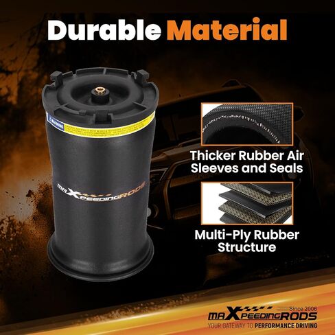 Maxpeedingrods 2 قطعة التعليق الهوائي الخلفي صدمة الربيع ل هامر H2 V8 2003 2004 2005 2006 2007 2008 15938306 in Saudi Arabia