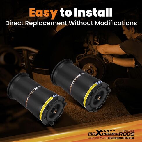 Maxpeedingrods 2 قطعة التعليق الهوائي الخلفي صدمة الربيع ل هامر H2 V8 2003 2004 2005 2006 2007 2008 15938306 in Saudi Arabia