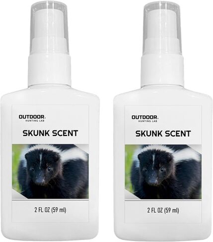 Skunk Scent, 2 oz | Scent collected from real skunks, pure and potent odor, cover scent for deer hunting in Kuwait
