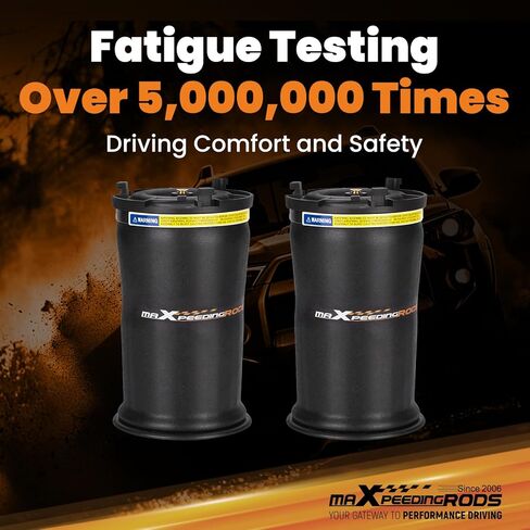 Maxpeedingrods 2 قطعة التعليق الهوائي الخلفي صدمة الربيع ل هامر H2 V8 2003 2004 2005 2006 2007 2008 15938306 in Saudi Arabia