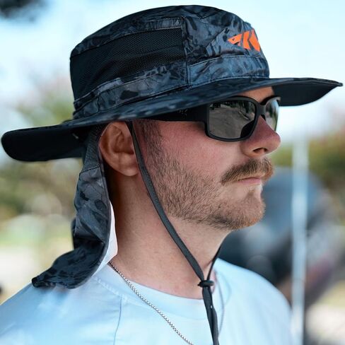 KastKing Sol Armis UPF 50 Boonie Hat - Sun Protection Hat, Fishing Hat, Beach & Hiking Hat, Paddling in Kuwait