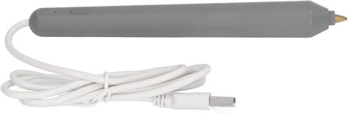 قلم ختم حراري من Yosoo محمول USB مع 4 أطراف تسخين لكتابة الرسم للمبتدئين (ذهبي) (فضي) in Kuwait