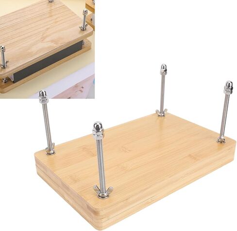 Large Flower Press Kit, Detachable Book Padding Press for Paper Flattening Embossing Creating Plant Specimens in Saudi Arabia