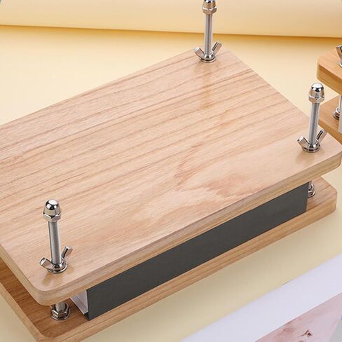 Large Flower Press Kit, Detachable Book Padding Press for Paper Flattening Embossing Creating Plant Specimens in Saudi Arabia