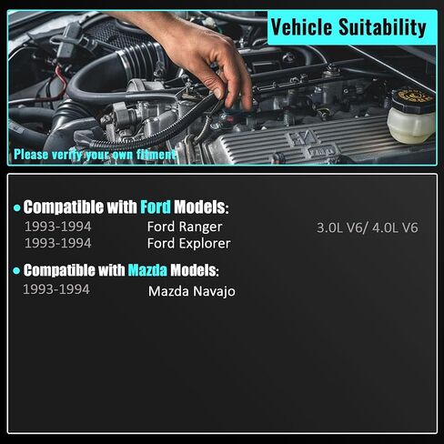 مجموعة خط أسطوانة القابض الرئيسية متوافقة مع Ford Explorer Ford Ranger Mazda Navajo 1993-1994 3.0L 4.0L V6 CC649015 in Saudi Arabia