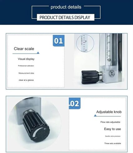 1pc Liquid glass rotor flowmeter DK800 stainless steel precision instrument methane propane pure water methanol oil(DK800-6 C) in Saudi Arabia
