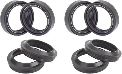 30x40.5x10.5 30 40.5 Front Shock Fork Damper Shaft Dust Oil Seal Retainers For DT50 SWEDEN DT50MX DT 50 MX TTR125 TTR 125(2pc Seal 2pc Cover) in Saudi Arabia