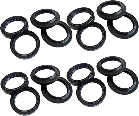 43x55x11 43 55 11 43 * 55 Front Shock Fork Damper Shaft Dust Oil Seal Retainers For 2294 ROCKET III ALL VERSIONS 2004-2016(8pc Seal 8pc Cover) in Saudi Arabia