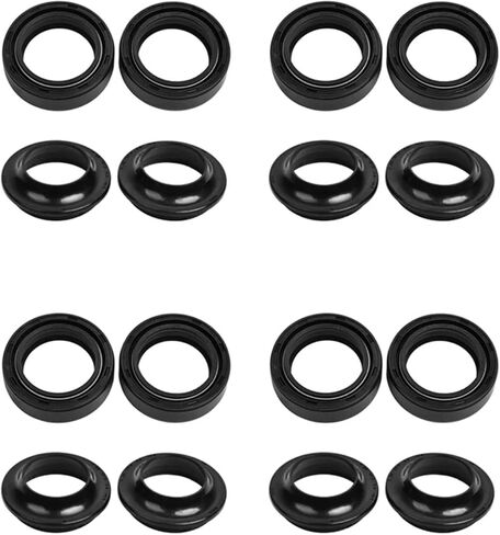 26x37x10.5 26 * 37 Front Shock Fork Damper Shaft Oil Seal Bar Retainers 26 37 Dust Cover For YM50 BREEZE YM 50 PW80 PW 80(4pc Seal 4pc Cover) in Saudi Arabia