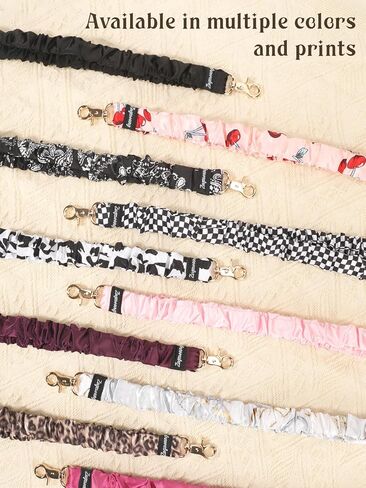 Zugzwang Stretchy Scrunchie Lanyard for ID Badges & Keys - Teacher Lanyard, Cute Elastic Necklace for Women, Nurses in Saudi Arabia