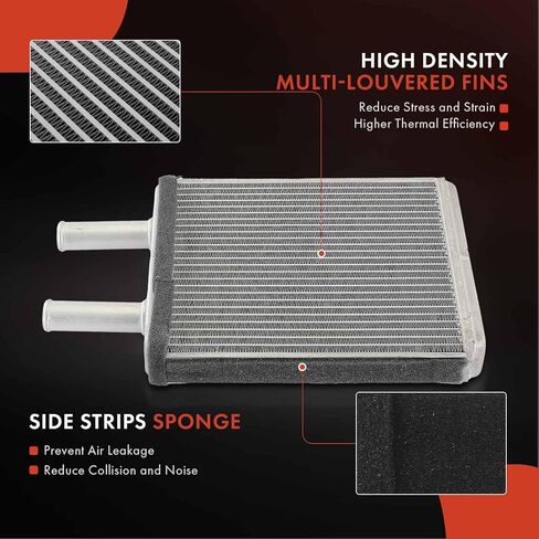 A-Premium Front Side HVAC Heater Core Compatible with Kia Models - Sedona 2002 2003 2004 2005 3.5L - Replaces 1K52Y61H01 in Saudi Arabia