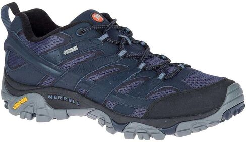 Merrell Men's Low Rise Hiking Boots, Blue Navy, 47 in Saudi Arabia