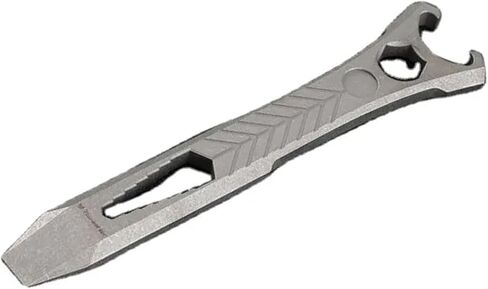 Hamans التيتانيوم EDC قضيب رفع أداة متعددة فتاحة الزجاجات وجع حجم صغير EDC أداة متعددة المخل مفك البراغي in Kuwait