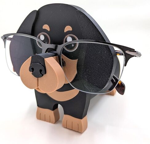 حامل نظارات Dachshund من RedFive - منظم نظارات Dachshund لطيف للمكتب أو المنضدة أو المكتب أو غرفة النوم - حامل نظارات الكلاب المضحكة للجميع in Saudi Arabia