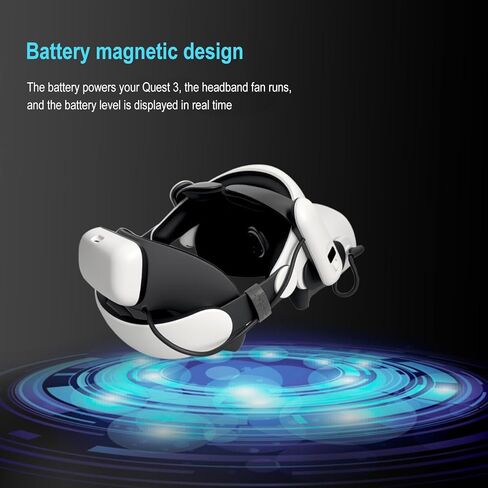 بطارية 10000 مللي أمبير في الساعة لاستبدال BOBO VR S3 Pro وE3 Pro لملحقات البطارية القابلة للتبديل B100 والموصلات المغناطيسية in Kuwait