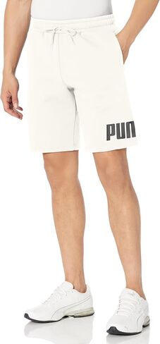 شورت PUMA للرجال Essentials Big Logo Fleece مقاس 10 بوصات in Saudi Arabia