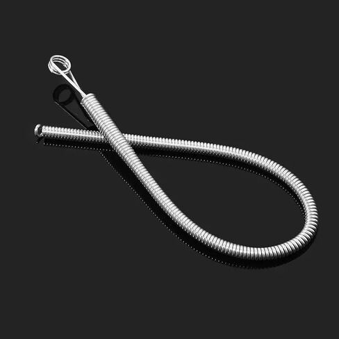 Threader Metal Loop Spring High Efficiency Compact Design for Drawstrings Elastic Cords Waistbands and Needlework, Silver in Saudi Arabia