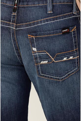 Ariat Male FR M4 Relaxed DuraStretch Stillwell Boot Cut Jean Calder 38W x 34L in Saudi Arabia