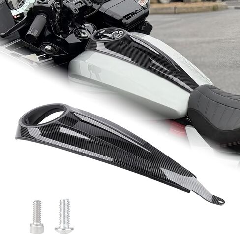 Low Profile Smooth Dash Fuel Tank Console Cover for Harley Touring CVO Street Glide, CVO Road Glide, CVO Road Glide ST, Road Glide, Street Glide, Street Glide Ultra 2023-2025 (Forged Pattern) in Saudi Arabia
