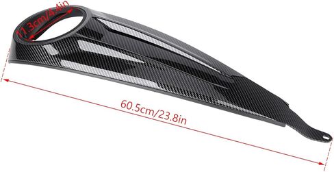 Low Profile Smooth Dash Fuel Tank Console Cover for Harley Touring CVO Street Glide, CVO Road Glide, CVO Road Glide ST, Road Glide, Street Glide, Street Glide Ultra 2023-2025 (Forged Pattern) in Saudi Arabia