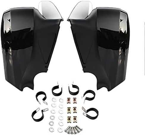 XFMT Lower Vented Leg Fairing Kits For Indian Chieftain 2014-2020 Dark Horse 2016-2020, Black in Saudi Arabia