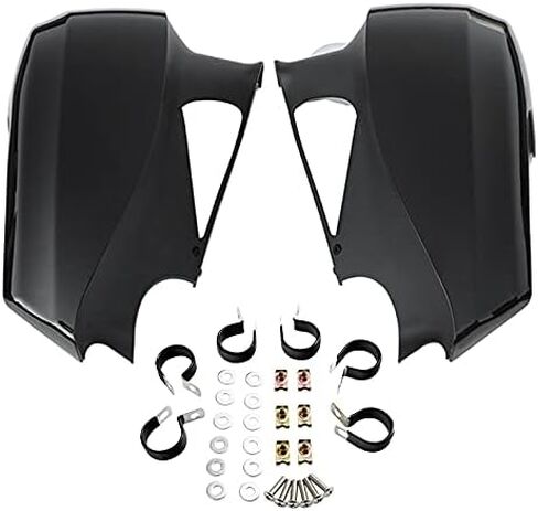 XFMT Lower Vented Leg Fairing Kits For Indian Chieftain 2014-2020 Dark Horse 2016-2020, Black in Saudi Arabia