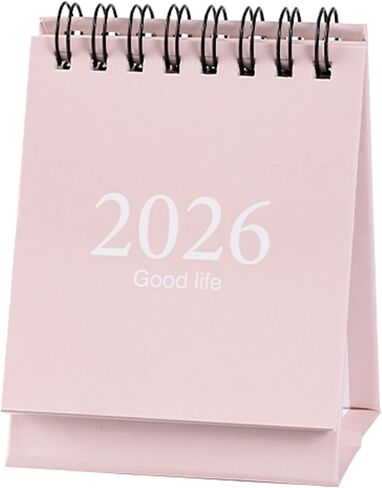 تقويم مكتبي صغير لعام 2026، تقويم شهري قائم بأسلوب بسيط للعام الجديد، 3.9 بوصة × 3 بوصة - أبيض (من يناير 2026 إلى يوليو 2027) in Kuwait