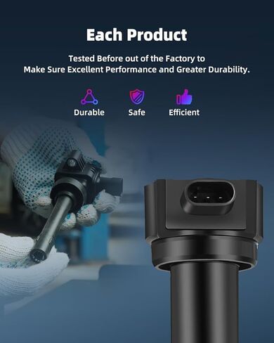 مجموعة ملفات الإشعال ECCPP مكونة من 4 قطع تناسب دودج لاستبدال جيب UF-557 C1587 للنقل والإصلاح أثناء السفر in Kuwait