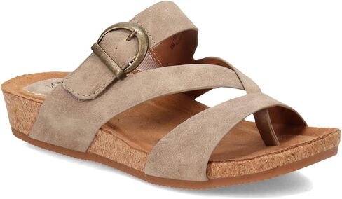 Eurosoft Women's, Gladis Sandal Black 8 M in Saudi Arabia