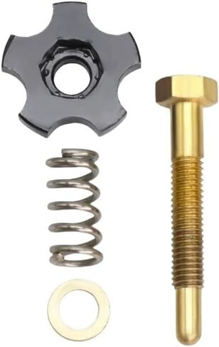 [استبدال الجزء] لـ PE لـ PWK 24 26 28 30 32 24 مللي متر NSR PWL KR150 Carb Idle Speedبرغي دراجة نارية المكربن ​​الخمول الضابط المسمار (أحمر) in Saudi Arabia