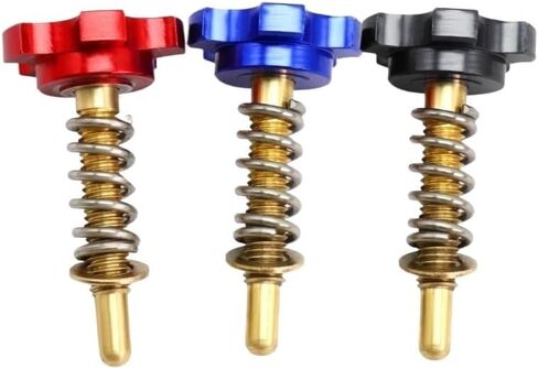 [استبدال الجزء] لـ PE لـ PWK 24 26 28 30 32 24 مللي متر NSR PWL KR150 Carb Idle Speedبرغي دراجة نارية المكربن ​​الخمول الضابط المسمار (أحمر) in Kuwait