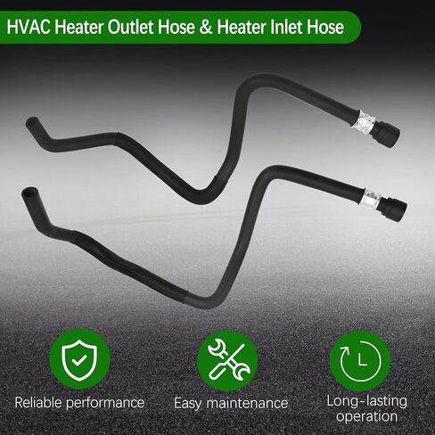 23126443 HVAC Heater Outlet Hose & Heater Inlet Hose Fit for 2014-2019 Chevrolet Silverado 1500 2500/Cheyenne for GMC Sierra 1500/ Sierra 1500 Limited Replace 23126442 84919467 in Saudi Arabia