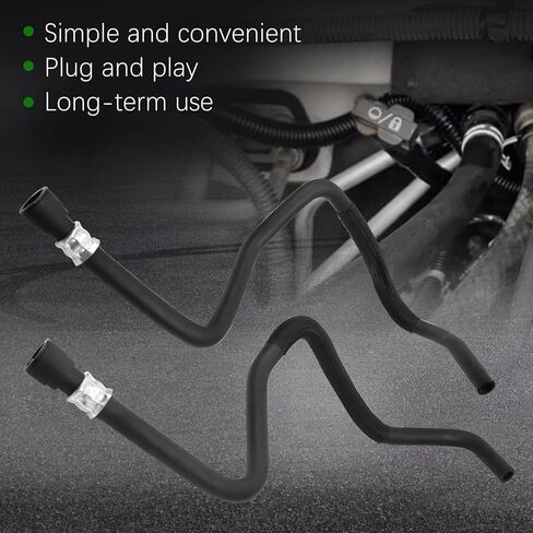 23126443 HVAC Heater Outlet Hose & Heater Inlet Hose Fit for 2014-2019 Chevrolet Silverado 1500 2500/Cheyenne for GMC Sierra 1500/ Sierra 1500 Limited Replace 23126442 84919467 in Saudi Arabia