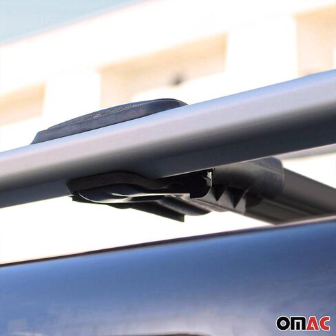 OMAC Roof Rack Cross Bars for Jeep Cherokee 2014-2023 Lockable 165Lbs Aluminium Black 2Pcs fits Cargo Carriers Kayak Canoe Bike Snowboard in Saudi Arabia