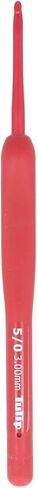 Tulip Etimo Red Crochet Hook Soft-Grip 3.00mm - 1pc in Saudi Arabia