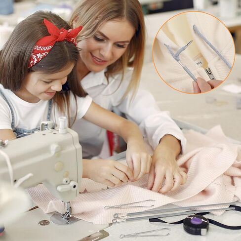 4 قطع من أداة خيط الرباط، خيوط عملية خفيفة الوزن لخياطة إكسسوارات وأدوات الخياطة العالمية للسترات والسترات ذات القلنسوة والسراويل القصيرة in Kuwait