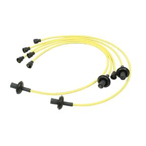SPARK PLUG WIRE SET, YELLOW, dune buggy vw baja bug