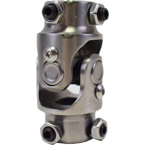 A-Team Performance Universal U-Joint Steering Shaft - Enhanced Steering - Robust Yokes - 1" DD To 3/4" DD Size - Stainless Steel - Lasts Longer Than Stock - Perfect For Off Road