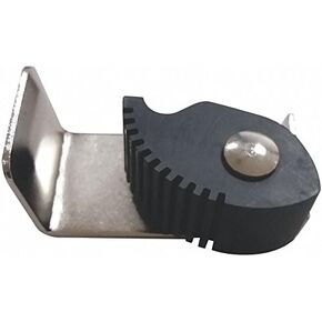 12 Pk,Black Steel Compatible Rubber Cam Mop and Broom Holder,20400002570