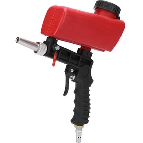 مجموعة مسدسات الرمل الهوائية 90PSI، آلة السفع الرملي الصناعية القابلة للتعديل والمحمولة باليد