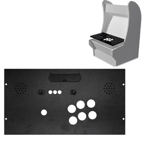 عصا القتال Mount Intec Gaming GENESIS (لاعب واحد فقط) متوافقة مع نماذج محددة من ماكينة Arcade1up Arcade