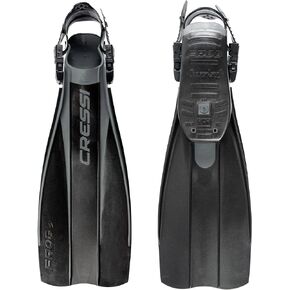 Cressi Strong and Resistant Open Heel Scuba Diving Fins | Frog: Made in Italy since 1946