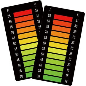 MANWU Bicycle Resistance Conversion Chart Sticker Decal Guide Converter Accessories Apply to Echelon Bike