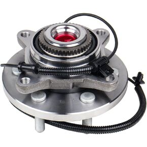 KUSATEC 515169 Front Wheel Bearing and Hub Assembly Compatible with for Ford F-150 4WD 4x4 Only 2015 2016 2017, 6 Lug Bolts w/ABS