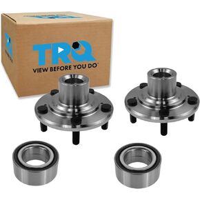 Front Wheel Hub Bearing Kit LH Driver RH Passenger Pair for Accord TSX Crosstour